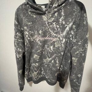 Urban Planet Gray Camouflage Hoodie